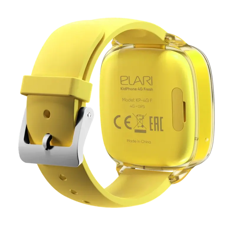 Детские часы Elari KidPhone Fresh 4G Жёлтый