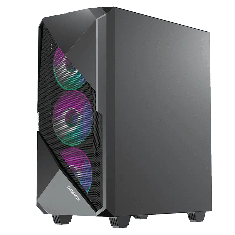 Компьютерный корпус Gamemax REVOLT Midi-Tower Черный