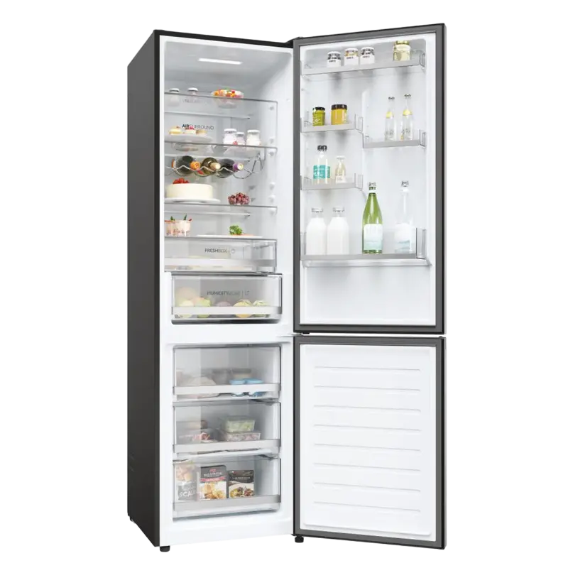 Холодильник Haier HDW3620DNPD Dark Inox