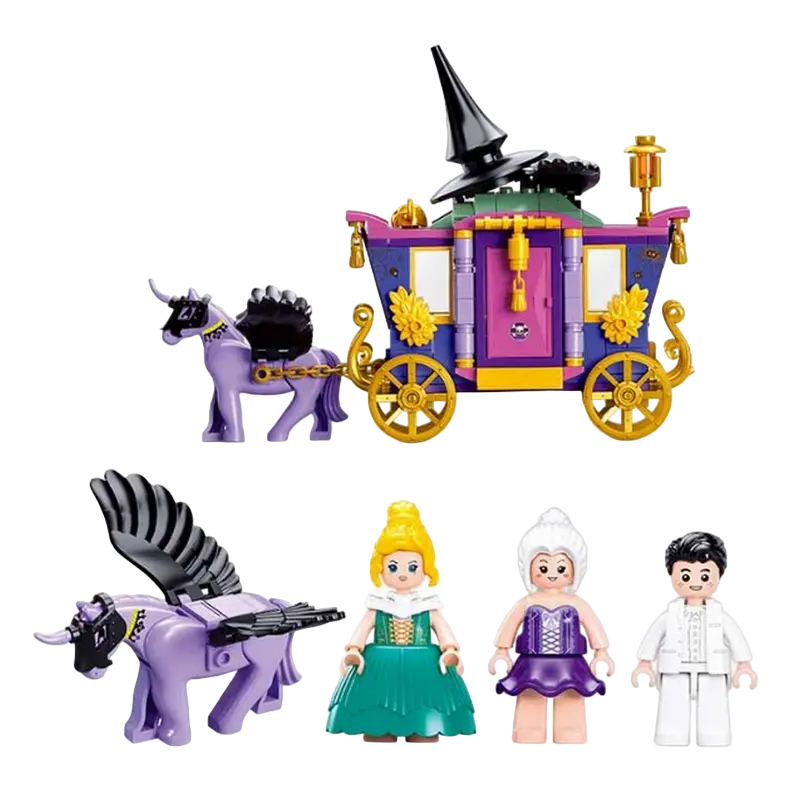 Конструктор Sluban The Forest Sorceress's Carriage Разноцветный