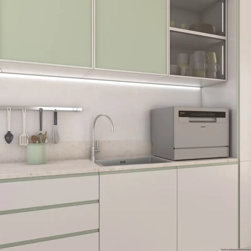 Посудомоечная машина Candy CP 6E51LS Серебристый