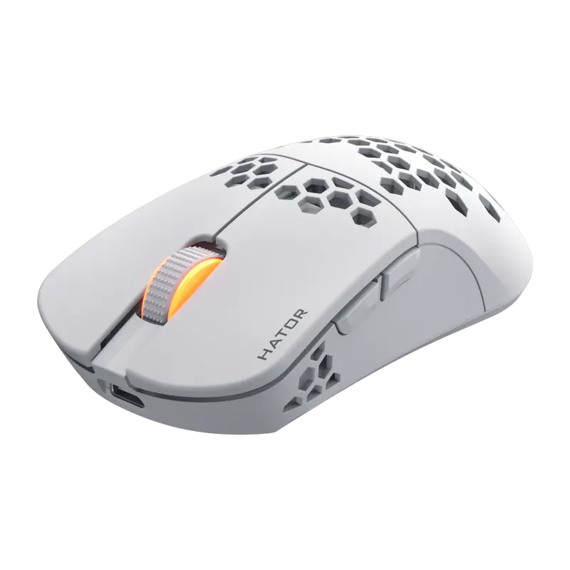 Игровая мышь HATOR Stellar PRO Проводное,Беспроводное Белый