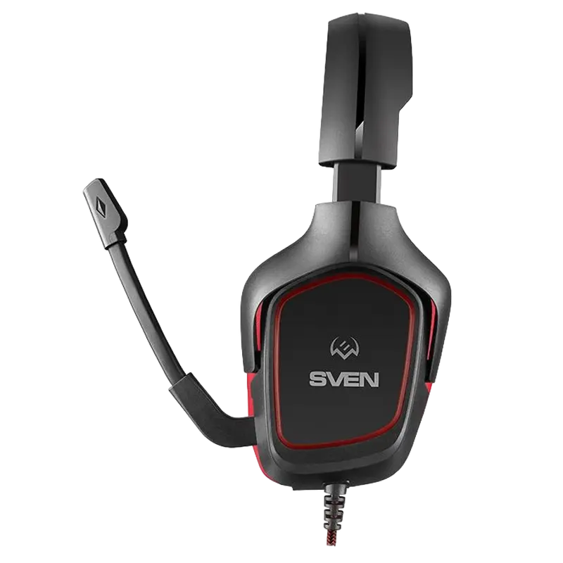 Наушники SVEN AP-G333MV Чёрный/Красный