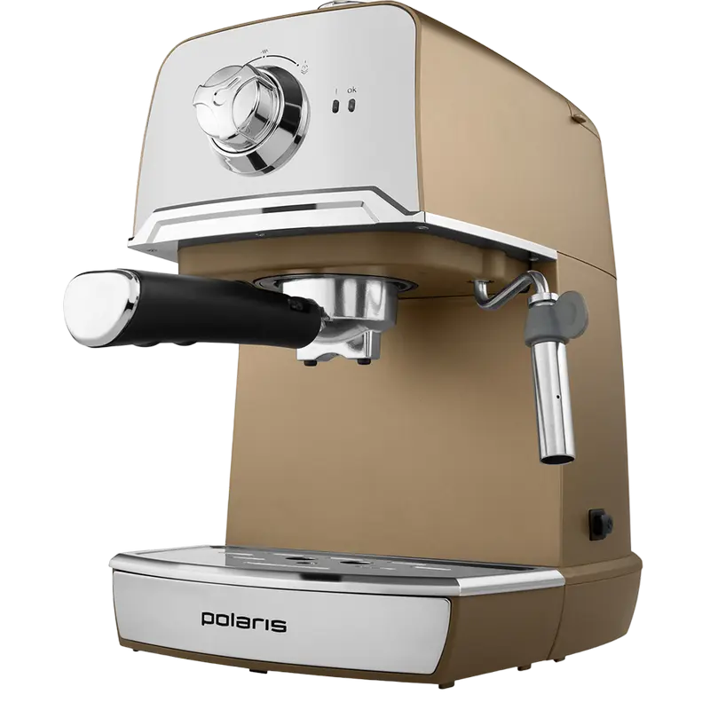 Кофеварка рожковая Polaris PCM 1529E Бежевый