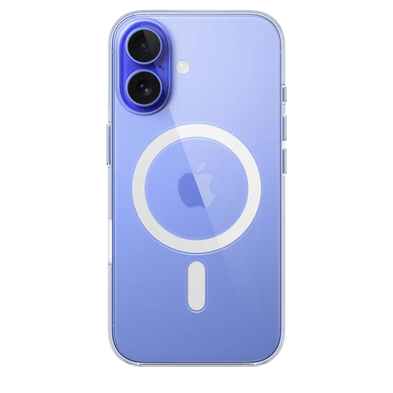 Чехол Apple iPhone 16 Clear Case with MagSafe A3243 Clear Case с MagSafe Прозрачный