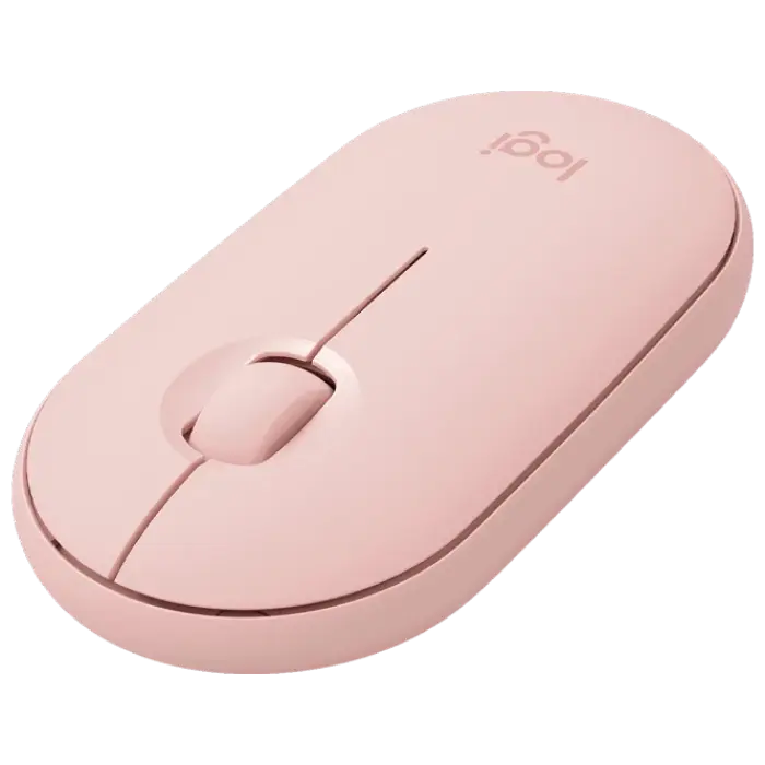 Беcпроводная мышь Logitech M350 Беспроводное Розовый