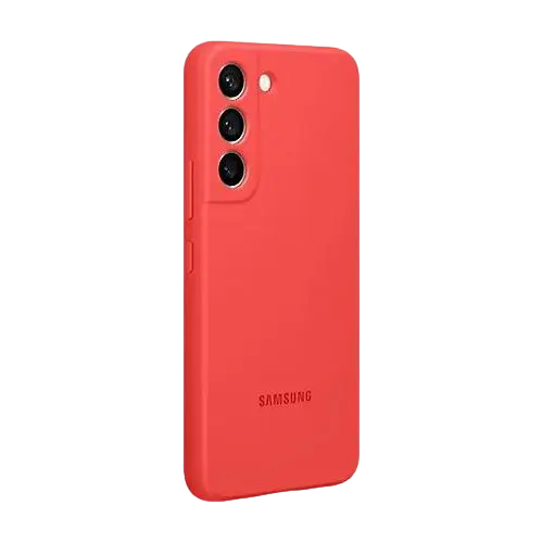 Husă Samsung Galaxy S22 Silicone Cover Roșu