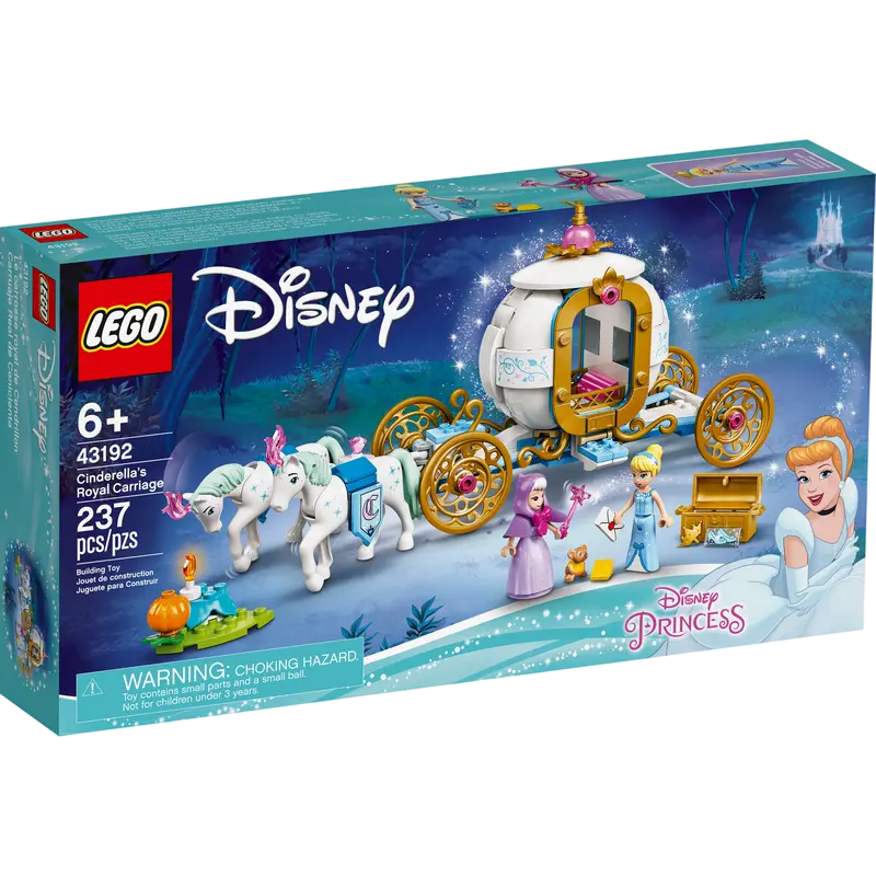 Конструктор LEGO Cinderella's Royal Carriage Разноцветный