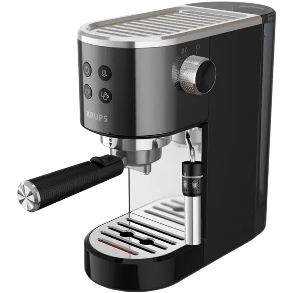 Кофеварка рожковая Krups XP444G10 Черный