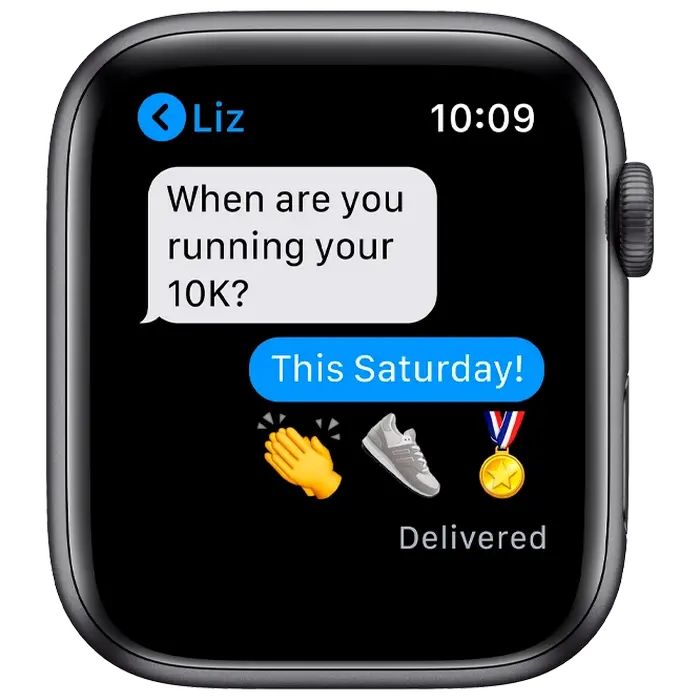 Умные часы Apple Watch Series 6 Космический серый