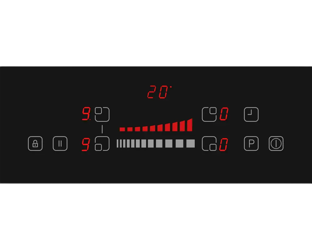 Индукционная варочная панель Sharp KH-6I27CS0I-EU Черный
