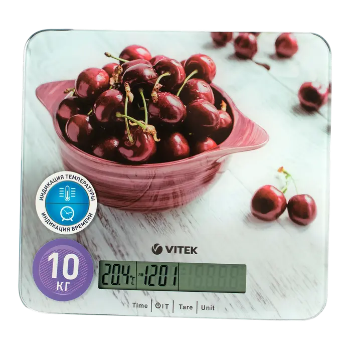 Электронные кухонные весы VITEK VT-8002 Разноцветный