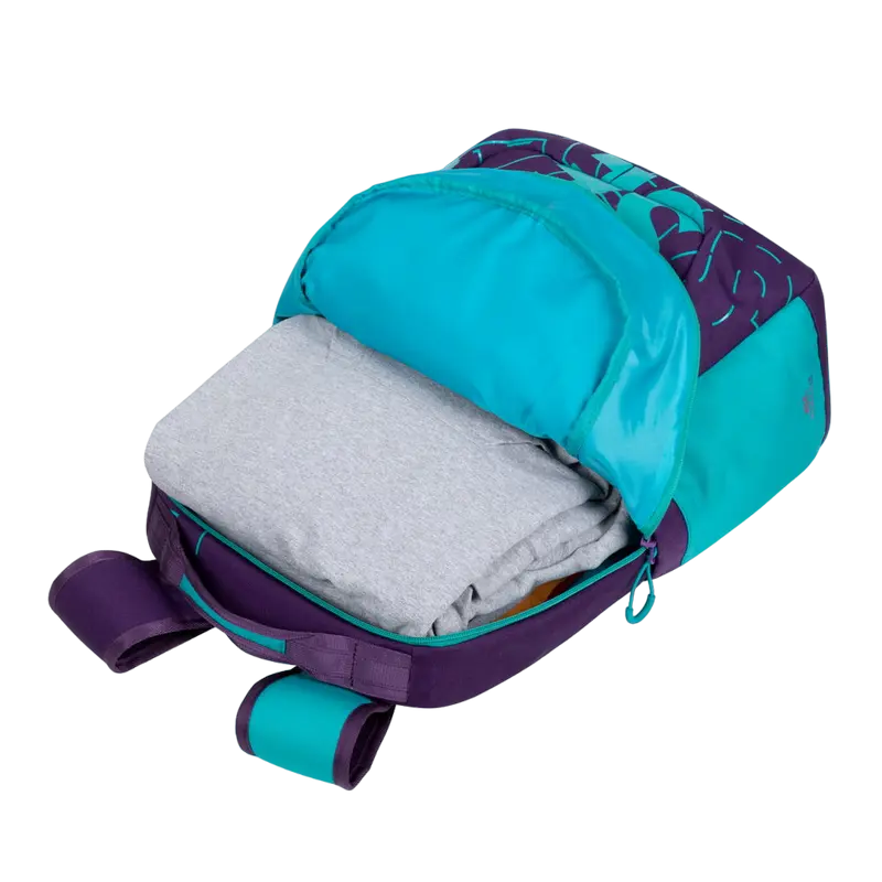 Повседневный рюкзак Rivacase Heide Фиолетовый/Аквамарин