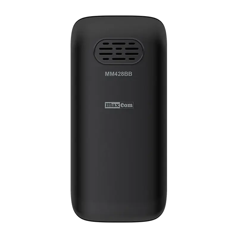 Мобильный телефон Кнопочный MaxCom MM428 Чёрный