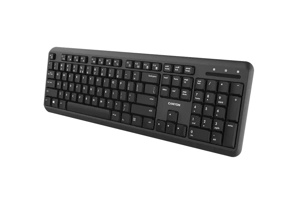 Клавиатура Canyon W20 Мембрана Черный