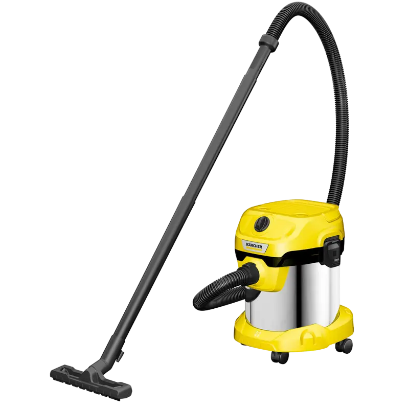 Пылесос Karcher WD 2 Plus S V-15/4/18 Жёлтый