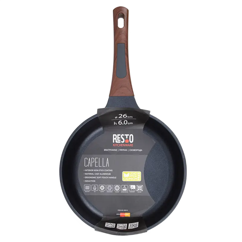 Сковорода RESTO Capella CAPELLA Чёрный