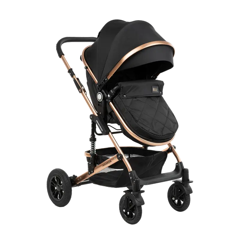 Cărucior 3-în-1 Kikka Boo Amaia Negru