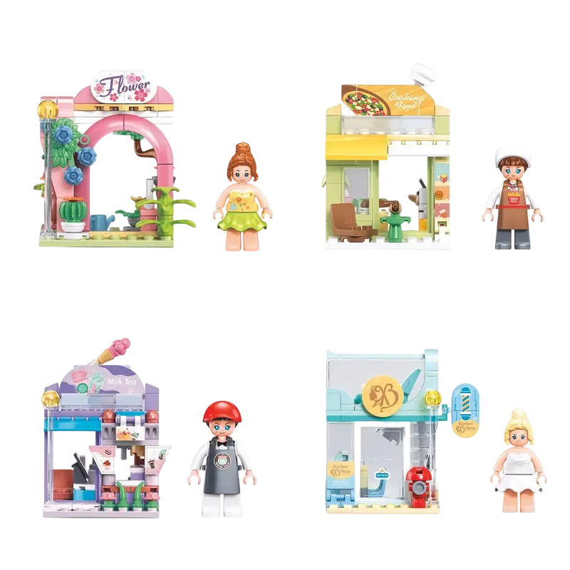 Конструктор Sluban Metropolis - City Set Разноцветный