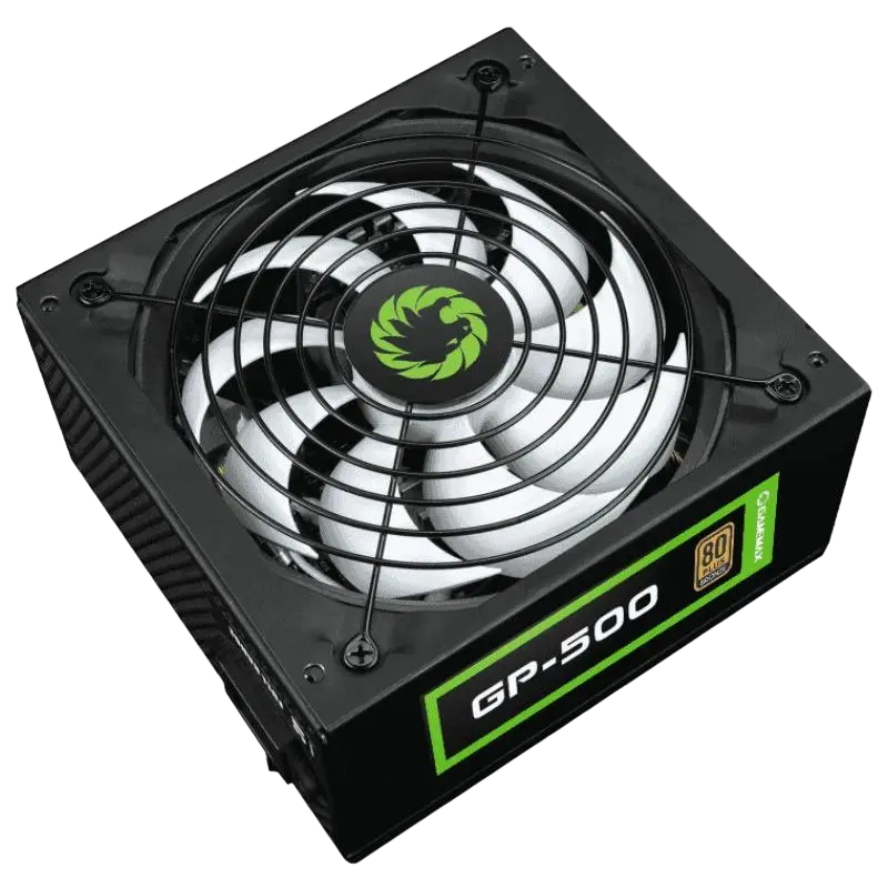 Tip Блок питания для компьютеров Gamemax GP-500 ATX Черный
