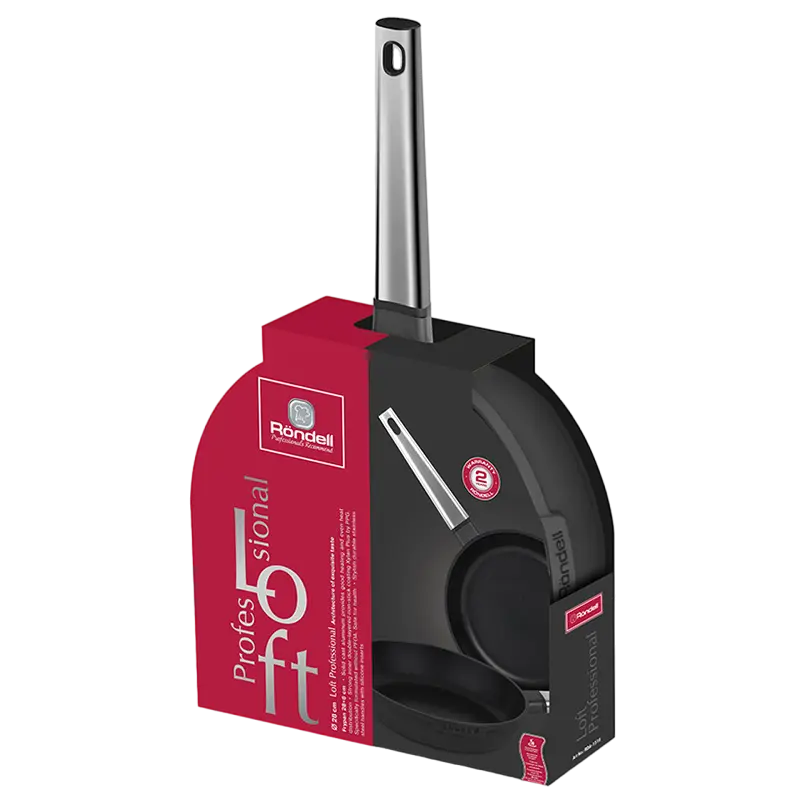 Сковорода Rondell Loft Professional Loft Professional Чёрный