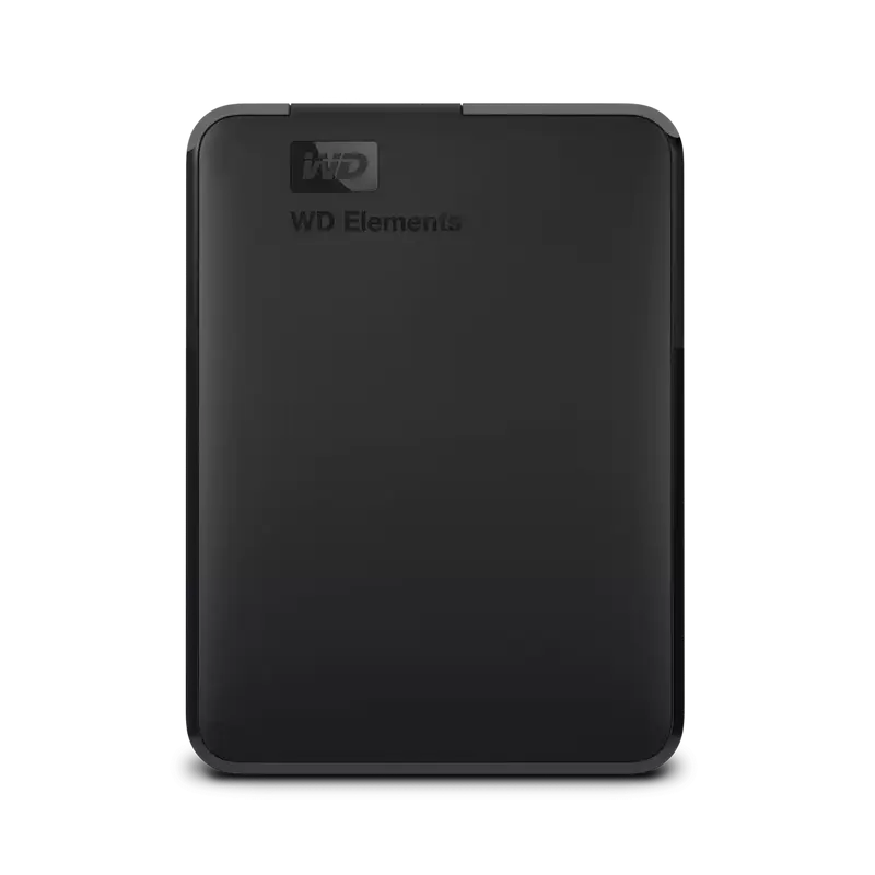 Внешний портативный жесткий диск Western Digital WD Elements 6 ТБ Чёрный