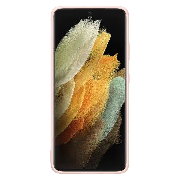 Чехол Samsung Galaxy S21 Ultra Silicone Cover Розовый