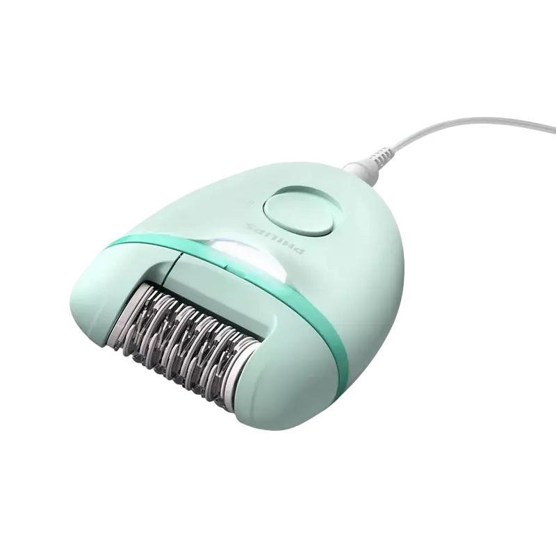 Эпилятор Philips Satinelle Essential Белый/Зелёный
