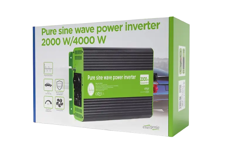 Автомобильный инвертор Energenie EG-PWC-PS2000-01 Разноцветный