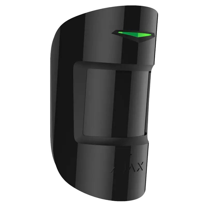 Датчик движения и разбития стекла Ajax CombiProtect Черный