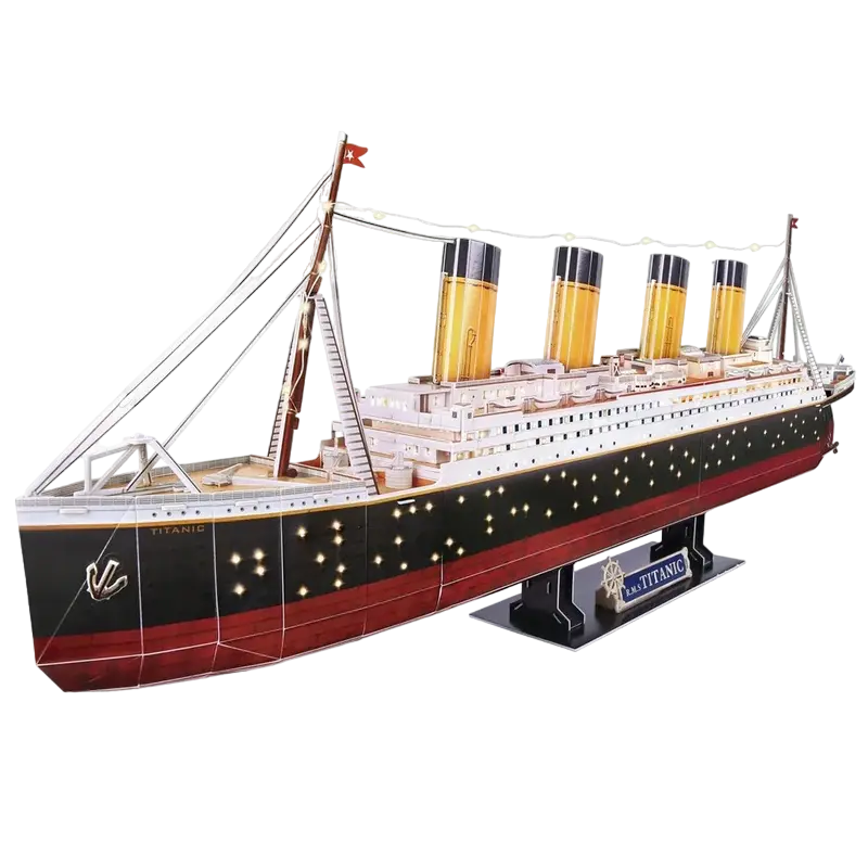 Пазл 3D CubicFun Titanic Разноцветный