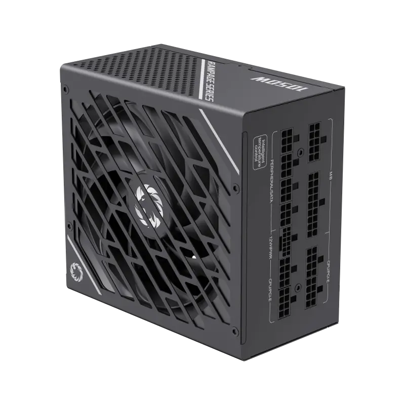 Tip Блок питания для компьютеров Gamemax GX-1050 PRO ATX Черный