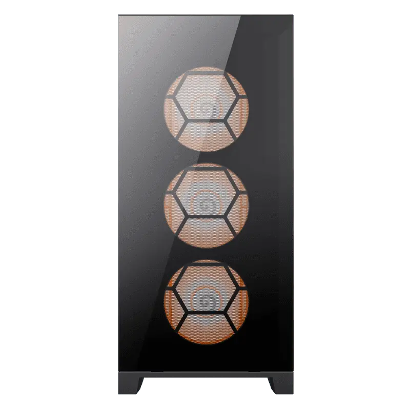 Компьютерный корпус Gamemax LEADER TG Full-Tower Черный