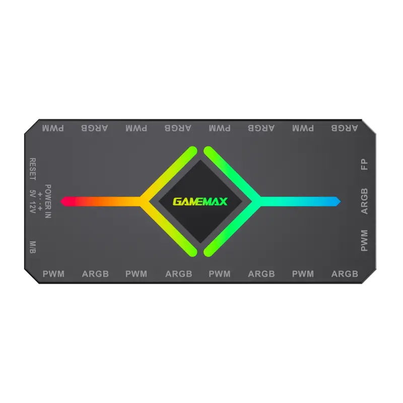 Концентратор вентилятора Gamemax V4.0 ARGB+PWM HUB