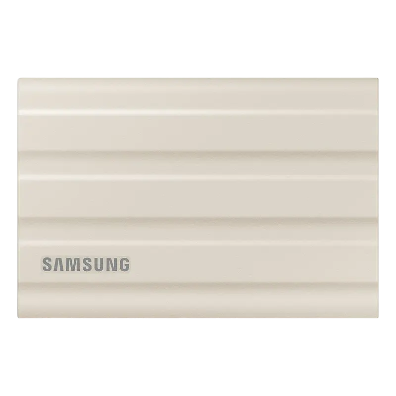 Внешний портативный SSD накопитель Samsung T7 Shield 2 ТБ Бежевый