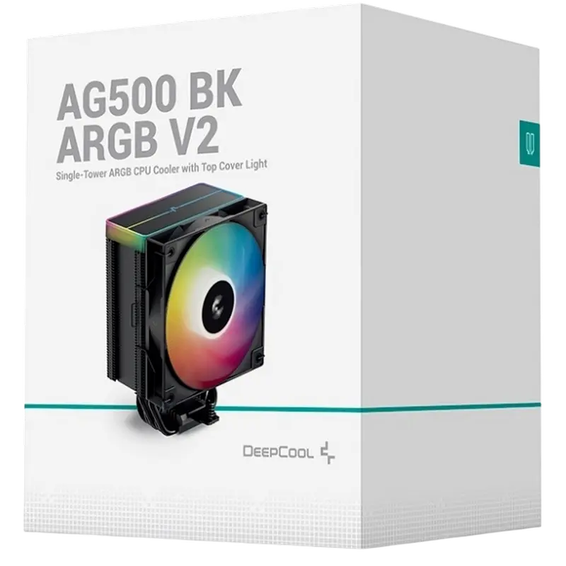 Кулер для процессора Deepcool AG500 BK ARGB V2 120 мм