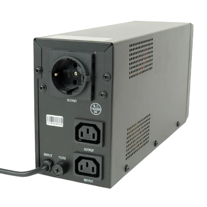 Источник бесперебойного питания Gembird EnerGenie EG-UPS-031 Черный