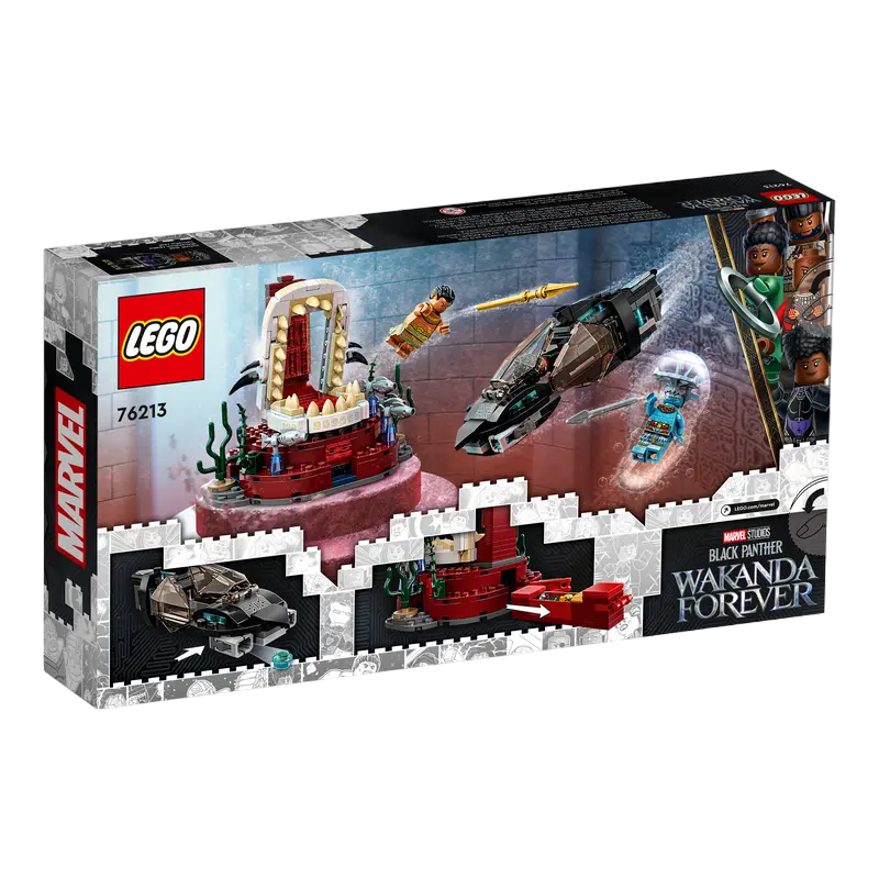 Конструктор LEGO King Namor's Throne Room Разноцветный