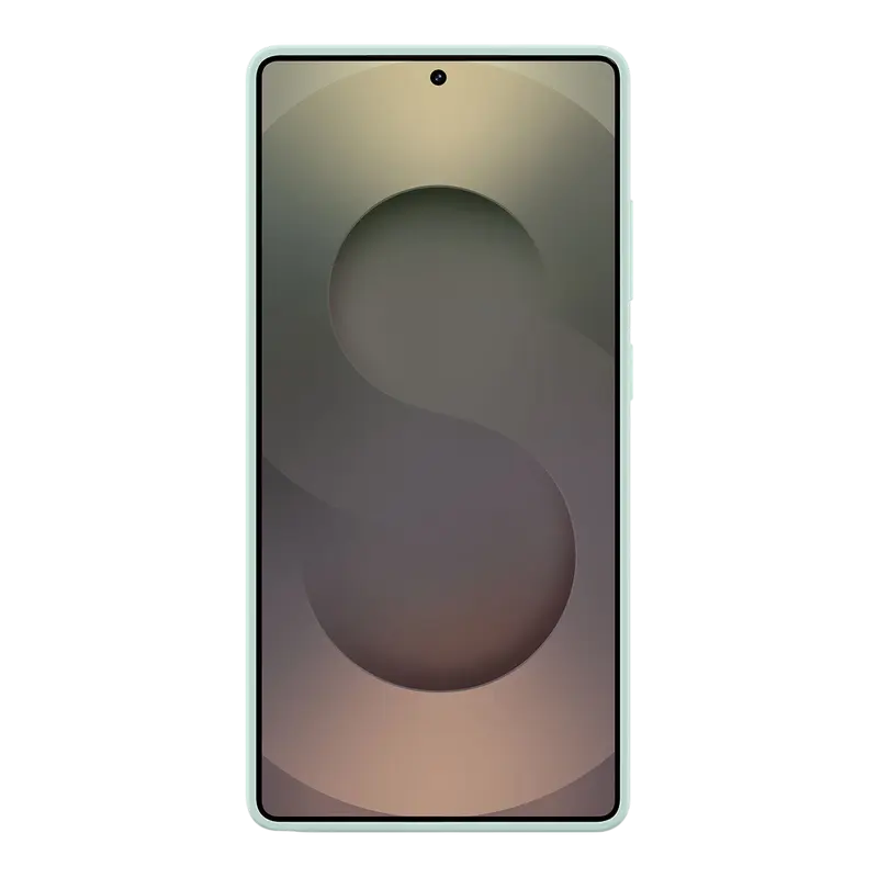 Чехол Samsung Galaxy S25 Ultra Silicone Cover Силиконовый Чехол Мятный