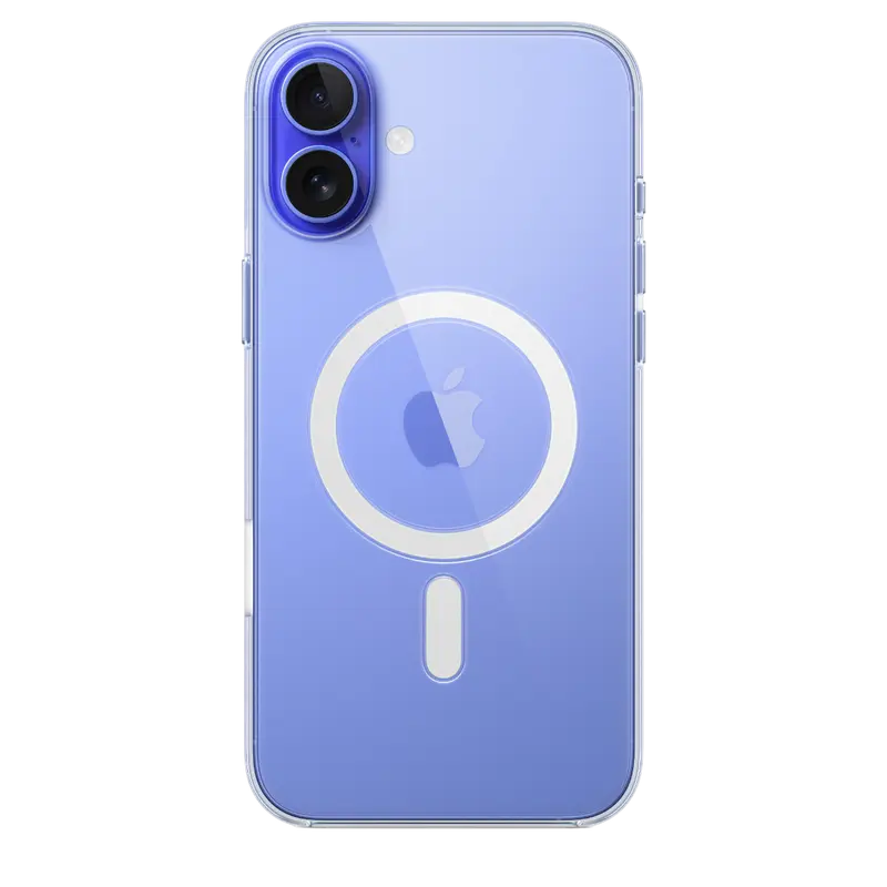Чехол Apple iPhone 16 Plus Clear Case with MagSafe A3244 Clear Case с MagSafe Прозрачный