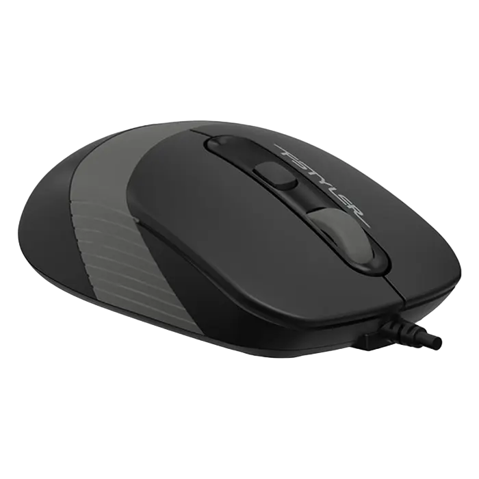 Мышь A4Tech FM10 Проводное Чёрный/Серый