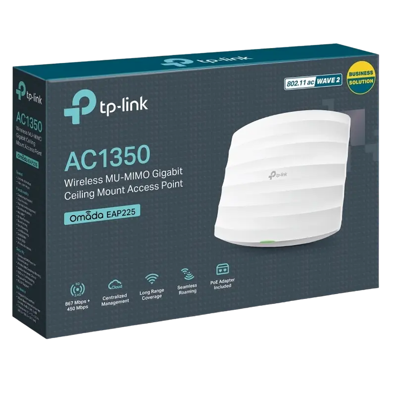 Беспроводная точка доступа TP-LINK EAP225 Белый