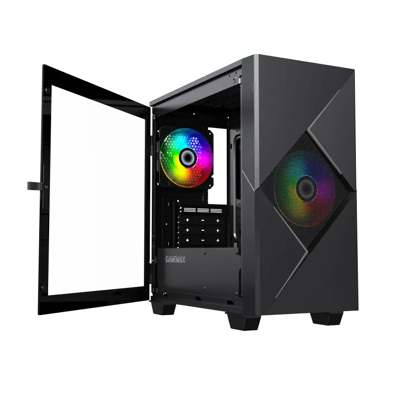 Компьютерный корпус Gamemax CYCLOPS Midi-Tower Черный