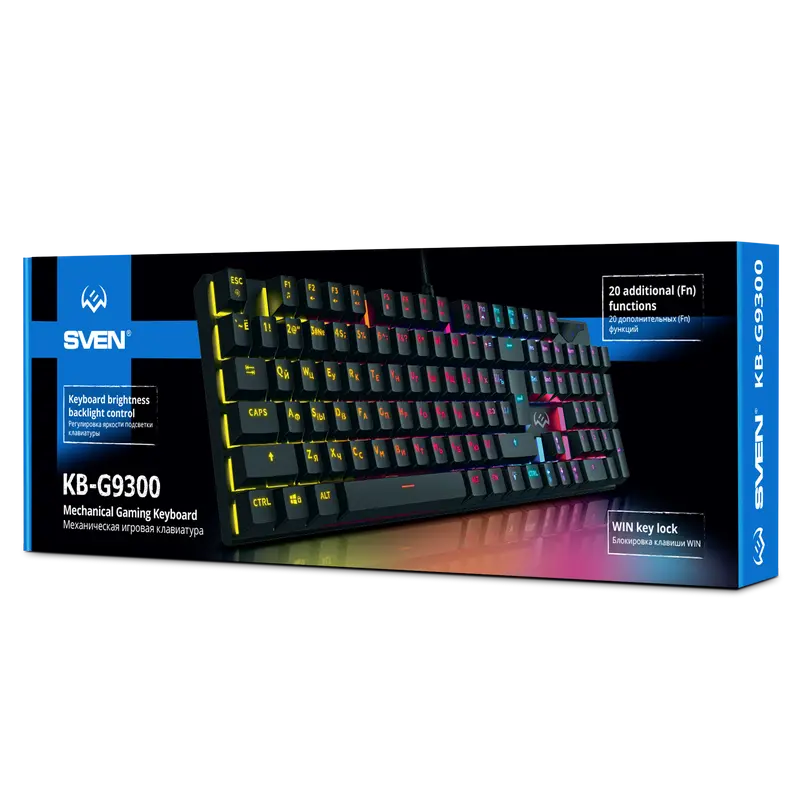 Клавиатура SVEN KB-G9300 Механический Черный