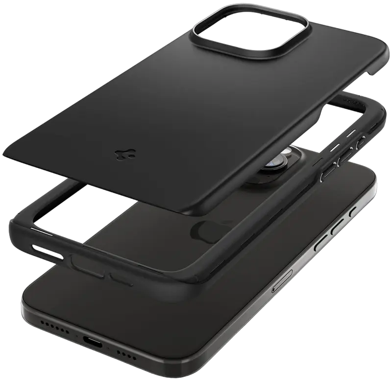 Чехол Spigen Apple iPhone 15 Pro Max Thin Fit Thin Fit Чёрный