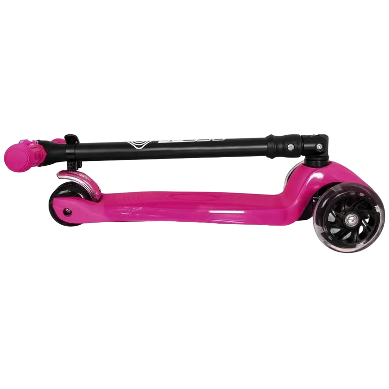 Trotinetă cu 3 roți pentru copii YKS Foldable scooter Roz