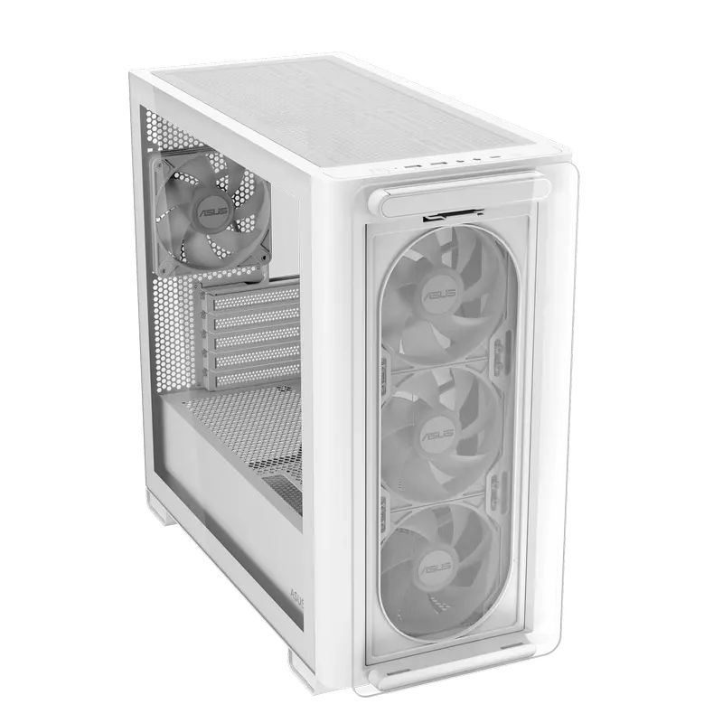 Carcasă PC ASUS A23 PLUS TG ARGB Mini-Tower Alb