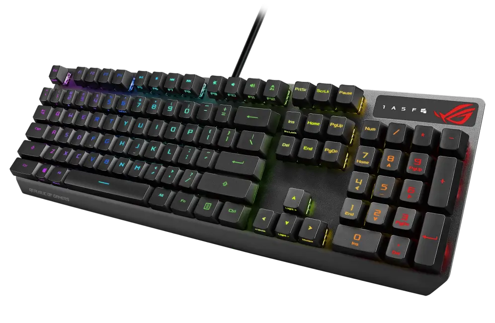 Tastatură ASUS Strix Scope RX Mecanic Negru