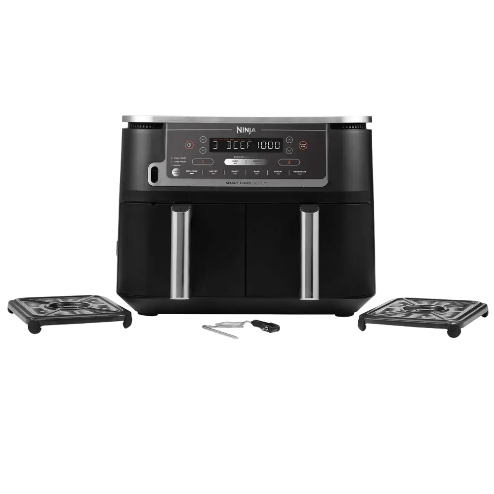 Friteuză cu aer cald Ninja Foodi MAX Dual Zone Negru