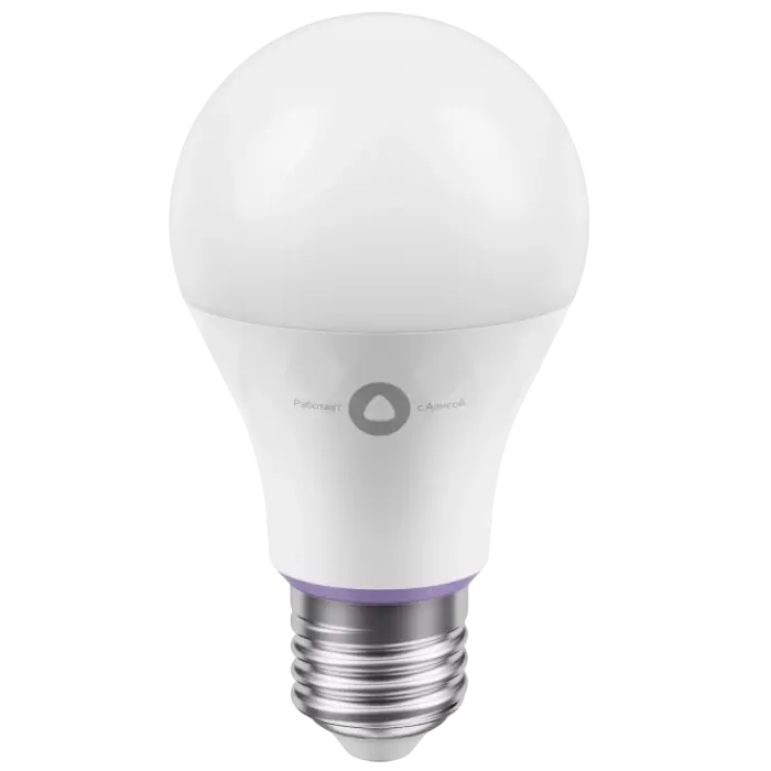 Умная лампочка Yandex YNDX-00501 Белый, Холодный Белый, Теплый Белый